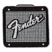 Fender patch Fender™ Amp Logo Patch Black and Chrome
