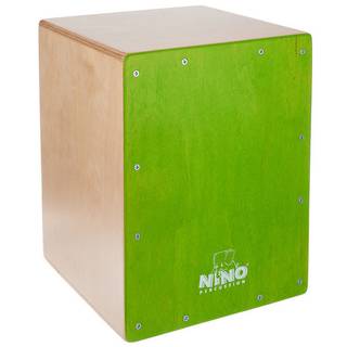 Nino Percussion NINO950GR 13 inch cajon voor kinderen groen