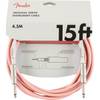 Fender Original Cables instrumentkabel 4.5m Shell Pink