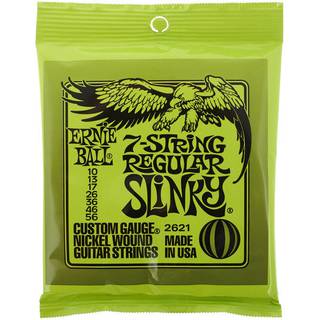 Ernie Ball 2621 7-String Regular Slinky Nickel Wound