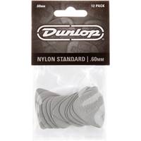 Dunlop Nylon Standard 0.60mm 12-pack plectrumset lichtgrijs
