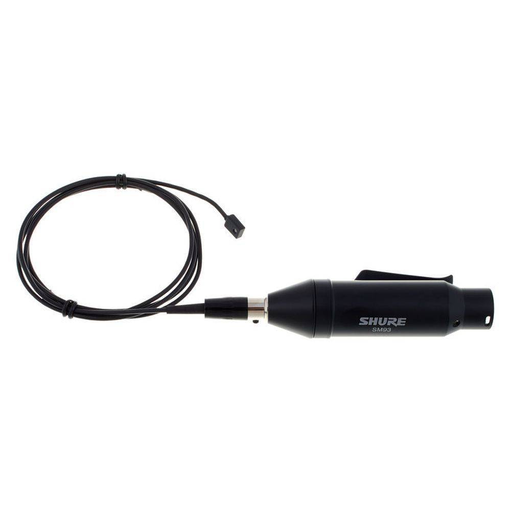 Shure SM93 lavalier microfoon zwart