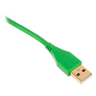 UDG U95005GR audio kabel USB 2.0 A-B haaks groen 2m