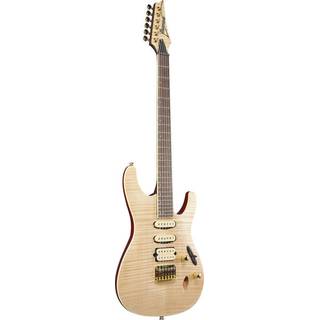 Ibanez SEW761FM Natural Flat elektrische gitaar