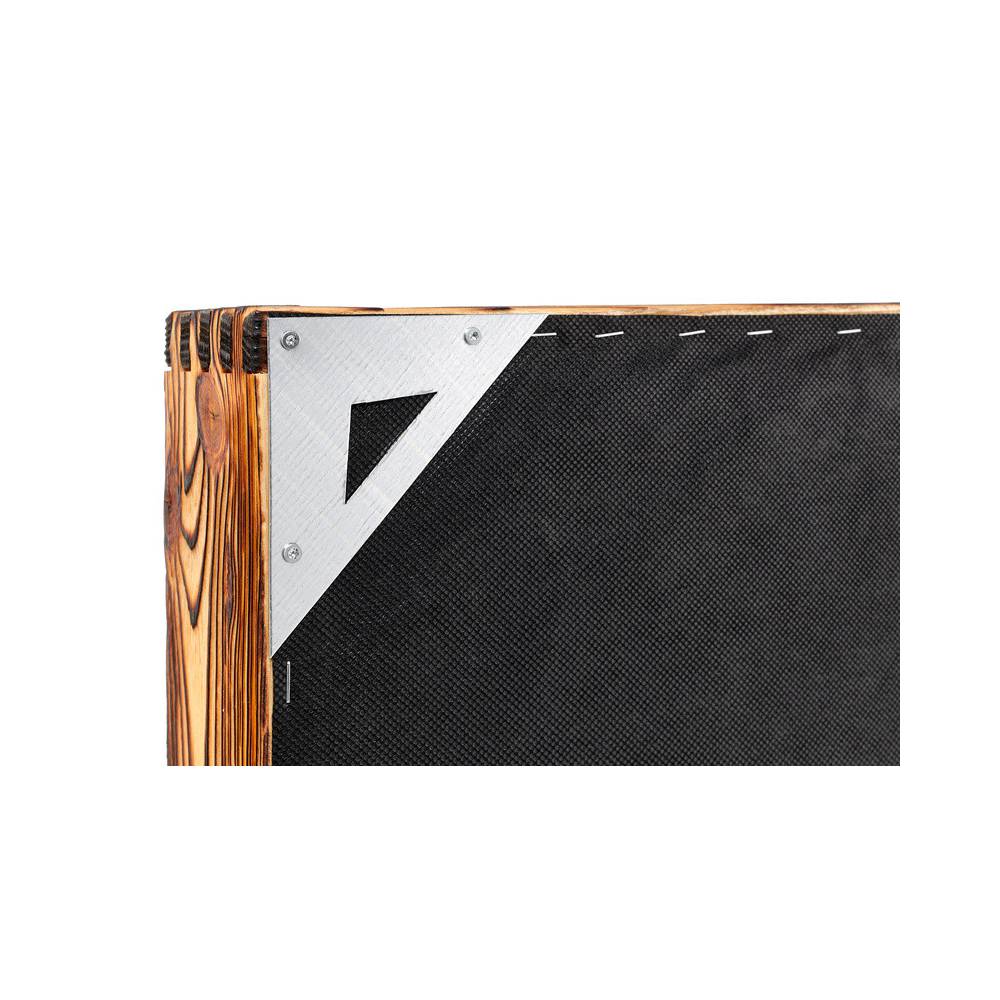 Ekustik Woody Kid 600x600x100 Black absorptiepaneel