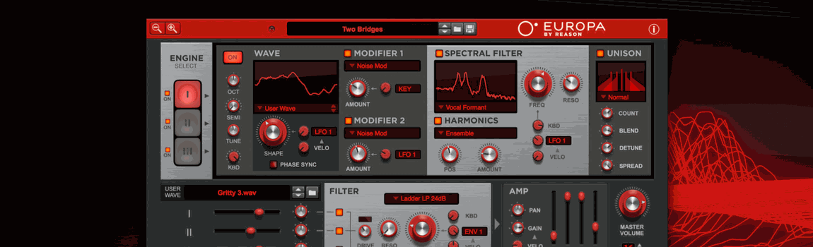 Reason’s Flagship Europa Synth Now Available as a Plugin for Other DAWs and on the Web