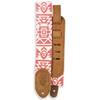 Guild Cotton & Leather Southwest G-Shield gitaarband rood-bruin