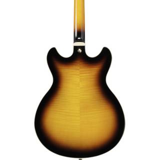 Ibanez Artcore Expressionist AS93FM Antique Yellow Sunburst semi-akoestische gitaar