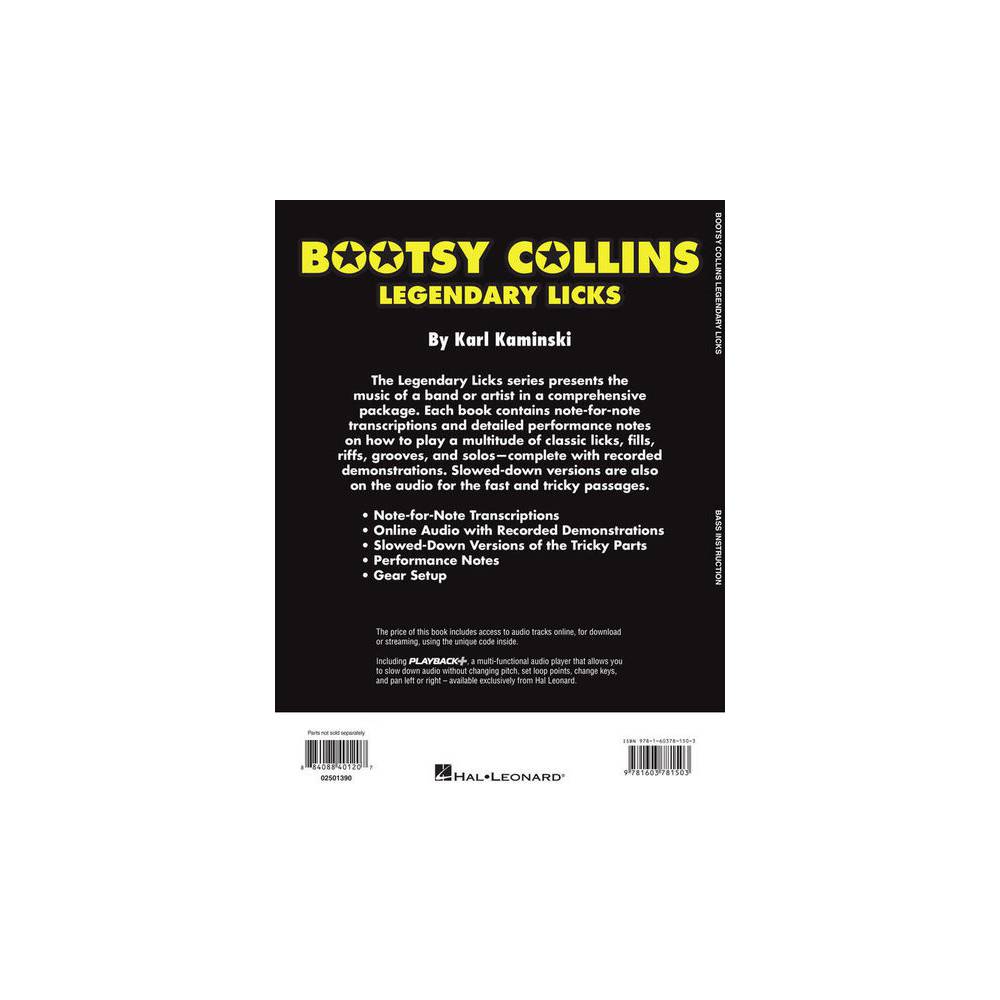 Hal Leonard - Bootsy Collins Legendary Licks