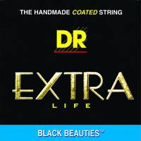 DR Strings BKE10 Extra Life Black Beauties 10-46 snarenset