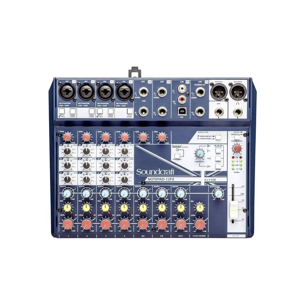Soundcraft Notepad-12FX mengpaneel
