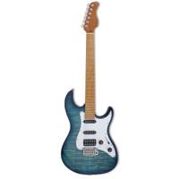 Sire Larry Carlton S7 Flamed Maple Transparent Blue elektrische gitaar