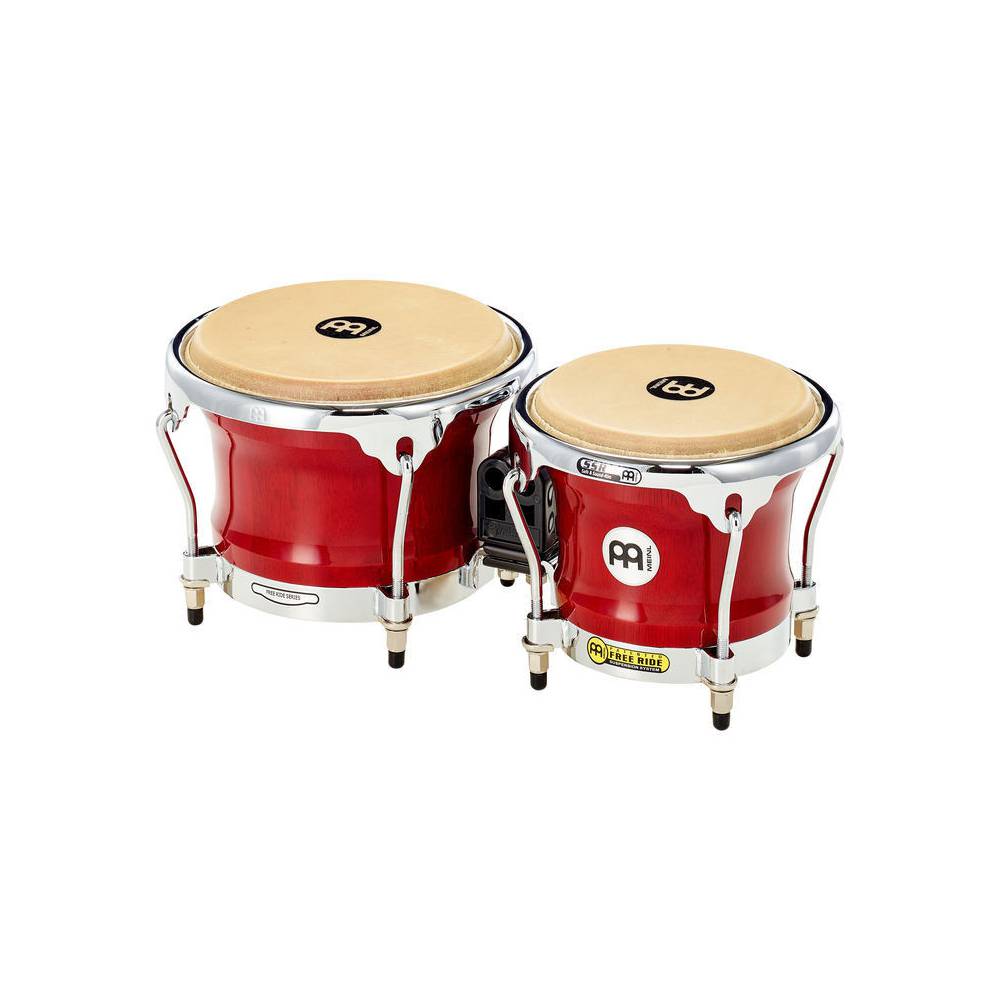 Meinl FWB400CR Free Ride Wood Bongos Ebony Black