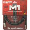 Klotz M1MP1K0300 microfoonkabel 3p male XLR - 2p 6.35mm jack 3m