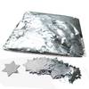Magic FX metallic confetti kilozak stervormig zilver