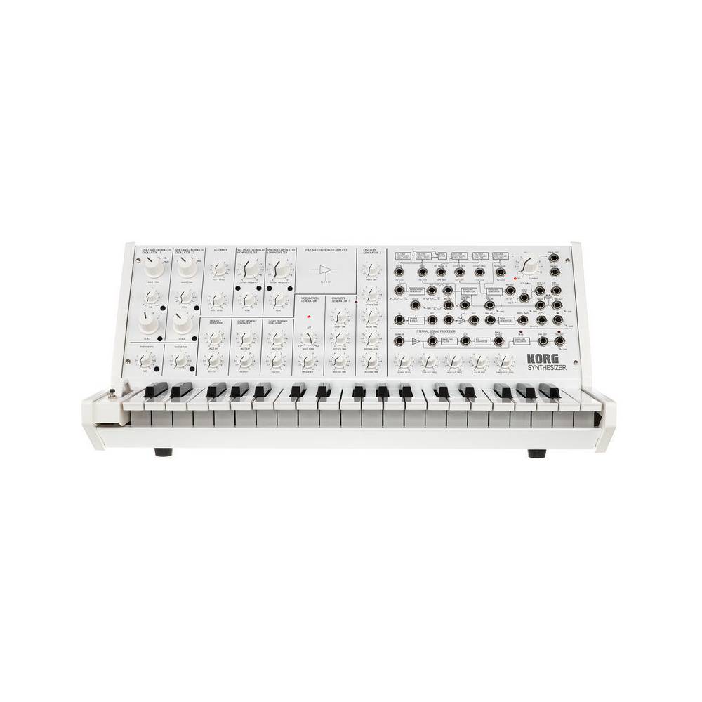 Korg MS-20 FS White analoge synthesizer