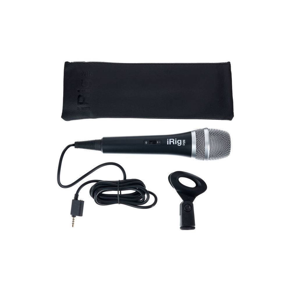 IK Multimedia iRig Mic handheld microfoon voor iOS en Android