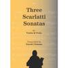 Spartan Press - Three Scarlatti Sonatas voor viool en altviool