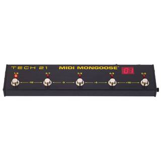 Tech 21 MIDI Mongoose MIDI voetcontroller