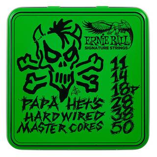 Ernie Ball 3821 Papa Het's Hardwired Master Cores - James Hetfield Signature Strings (3x snarenset .011-.050)