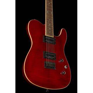 Fender Special Edition Custom Tele FMT HH Crimson Red Transp