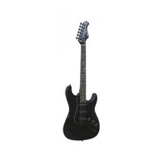 Dimavery ST-203 elektrische gitaar gotisch zwart