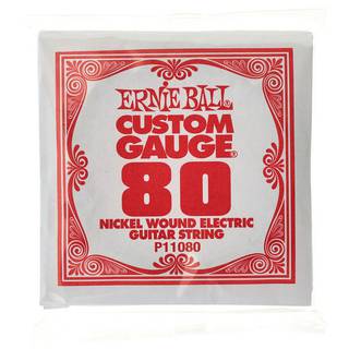 Ernie Ball 11080 .080 Extra Long Nickel Wound losse snaar voor elektrische gitaar