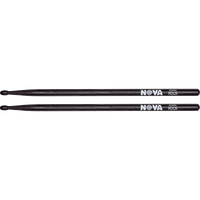 Nova by Vic Firth NROCKB Rock drumstokken met houten tip, zwart