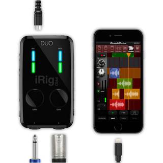 IK Multimedia iRig Pro DUO audio interface PC, Mac, iOS, Android