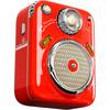 Divoom Beetles FM Red Bluetooth-speaker + radio