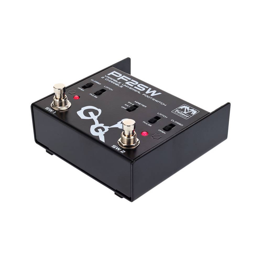 Palmer PF2SW universele tweekanaals voetschakelaar