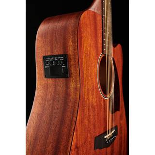 Ibanez PF12MHCE Open Pore Natural elektrisch-akoestische gitaar