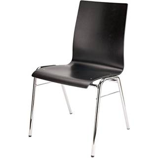 K&M 13405 Stapelbare stoel zwart