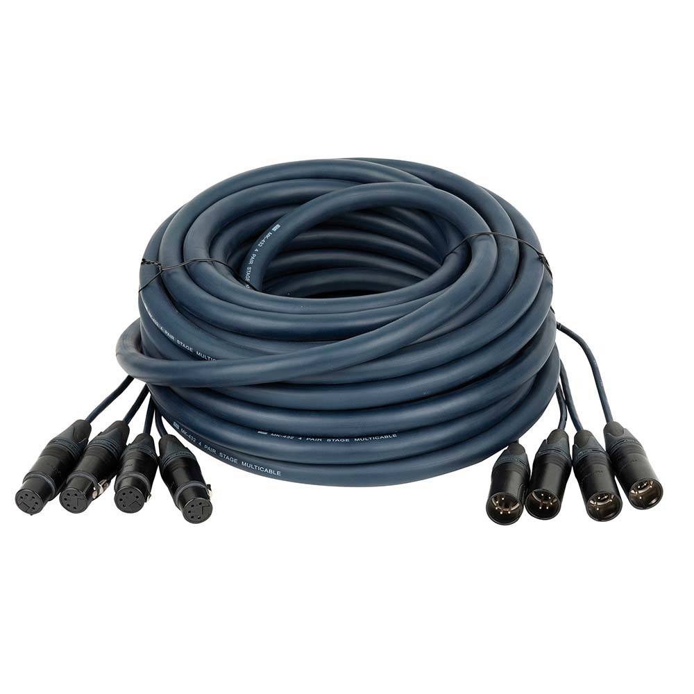 DAP Neutrik DMX Multi 5-Pin 15m multikabel 4-voudig