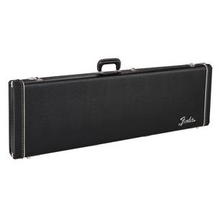 Fender G&G Deluxe Precision Bass Hardshell Case Black/Orange Plush koffer voor Precision bas