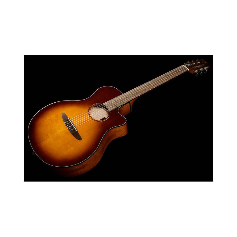 Yamaha NTX1 Brown Sunburst elektrisch-akoestische klassieke gitaar