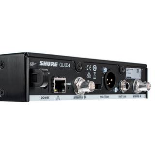 Shure QLXD24E/K8B-G51 draadloos handheld systeem (470 - 534 MHz)