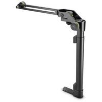 Gravity MS CAB CL 01 S kort microfoonstatief met klem voor gitaarcabinet