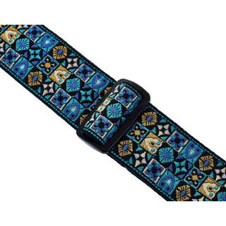 Fender Festival Strap gitaarband, blauw