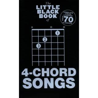 Hal Leonard The Little Black Book Of 4 Chord Songs