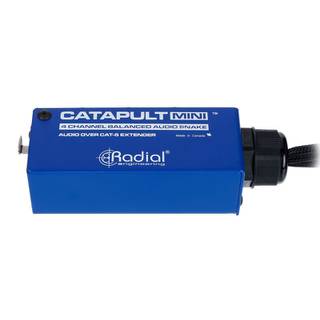 Radial Catapult Mini TRS audio converter analoog naar Cat 5