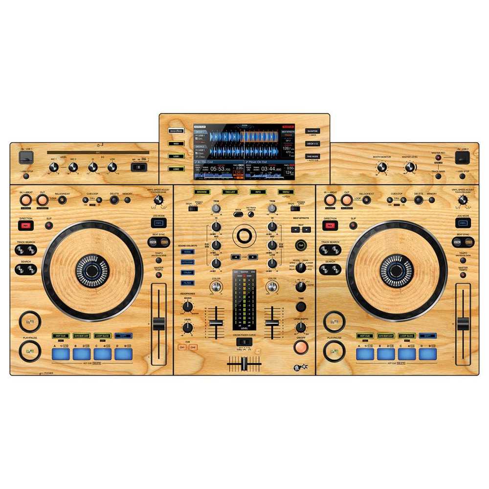 DJ-Skins Pioneer DJ XDJ-RX Skin Woody