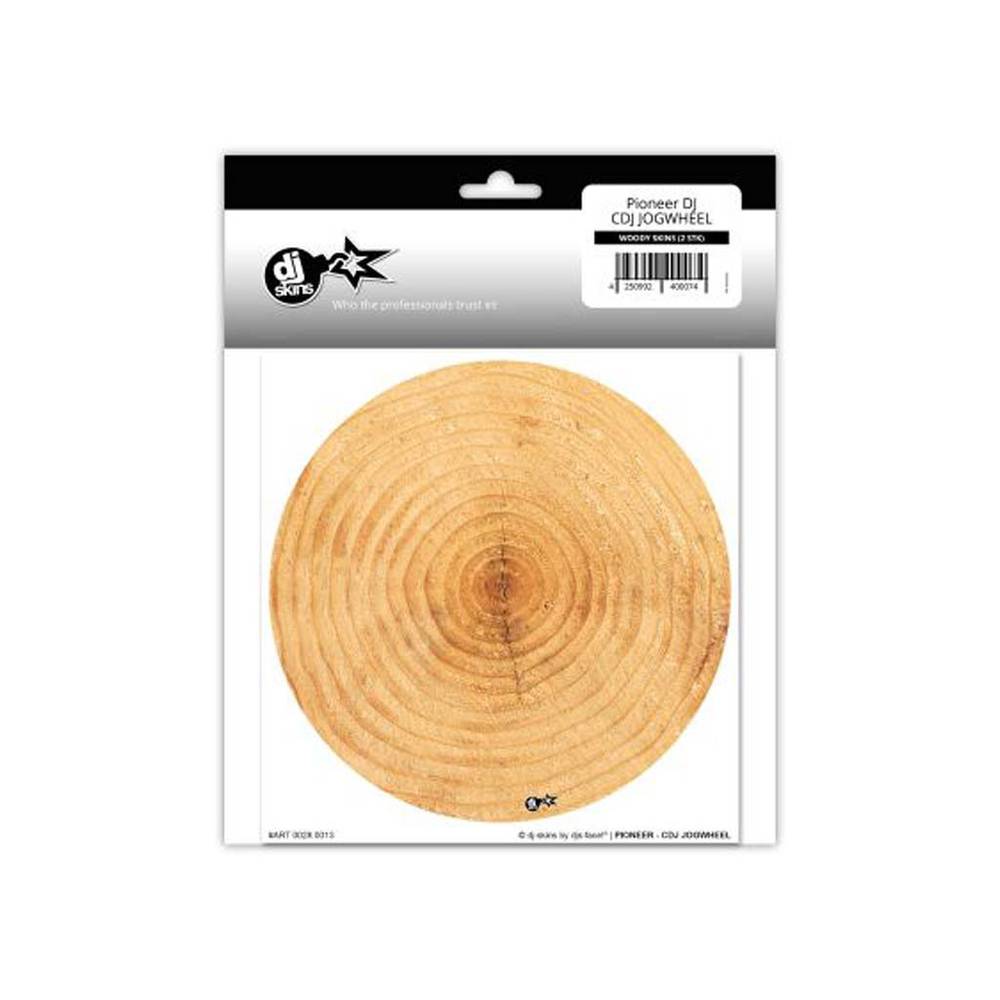 DJ-Skins Pioneer DJ CDJ Jogwheel Skin Woody Set