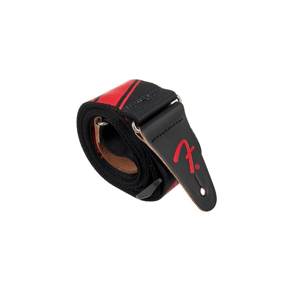 Fender Competition Stripe Strap Ruby gitaarband