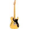 Fender Britt Daniel Tele Thinline MN Amarillo Gold elektrische gitaar met koffer
