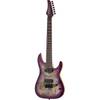 Schecter C-7 Pro Aurora Burst 7-snarige elektrische gitaar