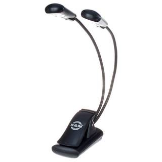 Konig & Meyer 12246 FlexLight lessenaarlamp met dubbele LED arm