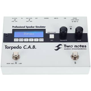 Two Notes Torpedo C.A.B. speakersimulator stompbox