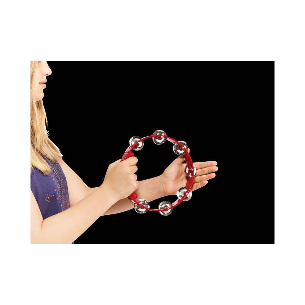Nino Percussion NINO49 tamboerijn voor kinderen 8 inch rood