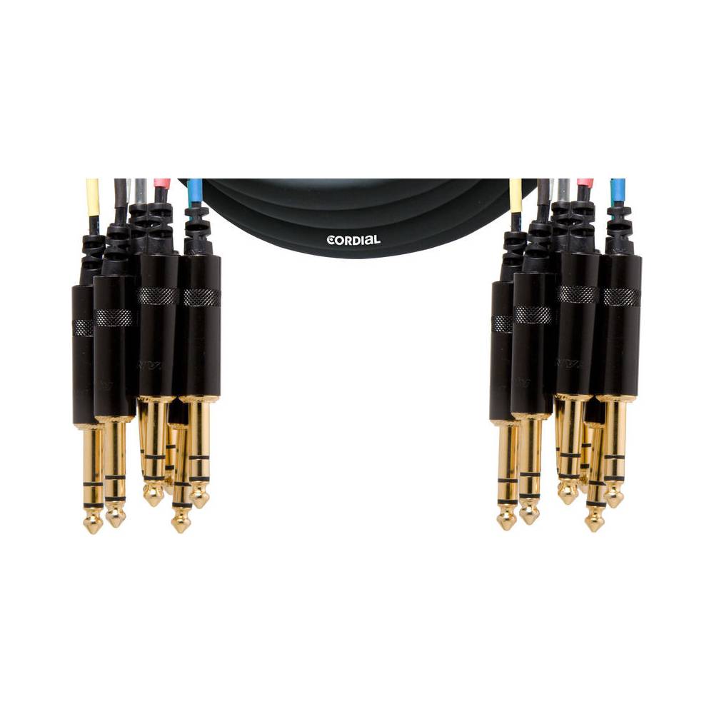 Cordial CML8-0VV5C Intro multikabel 8x 6.3mm TRS jack - 8x 6.3mm TRS jack 5m